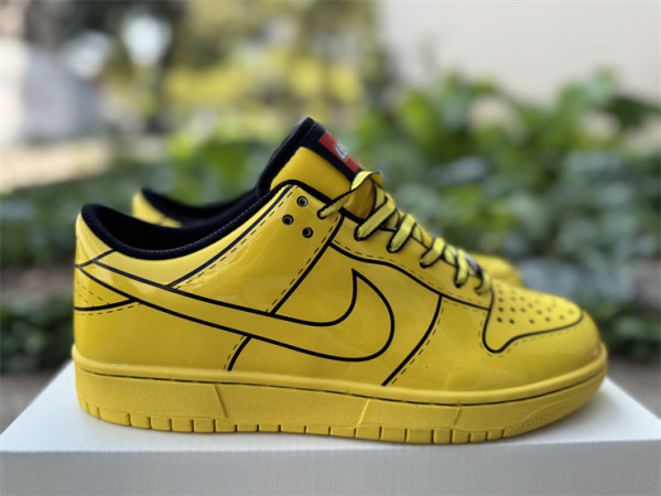Authentic LEGO x Nike Dunk Low Tour Yellow