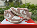 Authentic Nike SB Dunk Low White/Pink/Sail