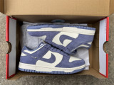 Authentic Nike Dunk Low Voile/World Indigo/Sail