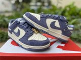 Authentic Nike Dunk Low Voile/World Indigo/Sail