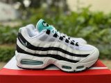 Authentic Nike Air Max 95 White/Black/Hyper Jade
