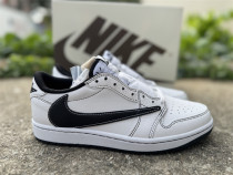 Authentic Travis Scott x Air Jordan 1 Low Black/White Authentic Travis Scott x Air Jordan 1 Low Black/White