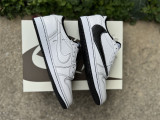 Authentic Travis Scott x Air Jordan 1 Low Black/White