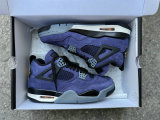 Authentic Air Jordan 4 Imperial Purple
