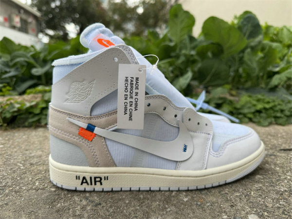 Authentic Virgil Abloh x Air Jordan 1 High OG “Alaska”