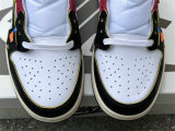 Authentic Travis Scott x OFF-WHITE x Air Jordan 1 Low Black/White/Red
