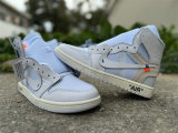 Authentic Virgil Abloh x Air Jordan 1 High OG “Alaska”