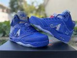 Authentic Awake NY x Air Jordan 5 Racer Blue/Silver