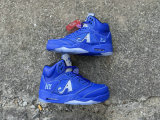 Authentic Awake NY x Air Jordan 5 Racer Blue/Silver
