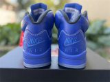Authentic Awake NY x Air Jordan 5 Racer Blue/Silver