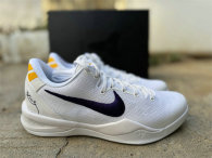 Authentic Nike Kobe 8 Protro White/Purple