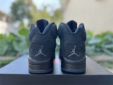 Authentic Air Jordan 5 All Black
