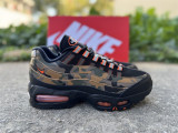 Authentic Nike Air Max 95 OG Black/Safety Orange
