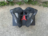 Authentic Air Jordan 5 All Black