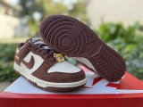 Authentic Nike SB Dunk Low Gold/Red Sepia/Sail