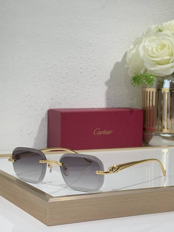 Cartier Sunglasses AAA (2542)