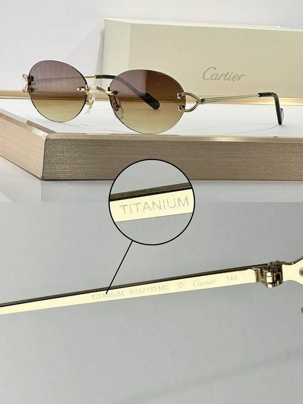 Cartier Sunglasses AAA (2208)