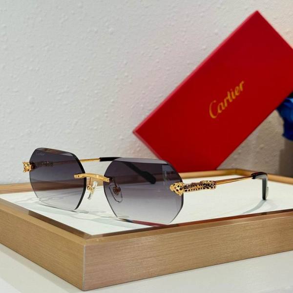 Cartier Sunglasses AAA (2142)