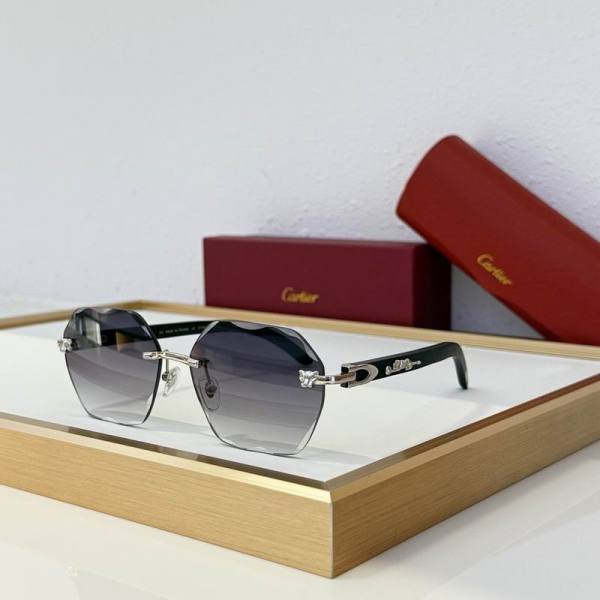 Cartier Sunglasses AAA (2085)