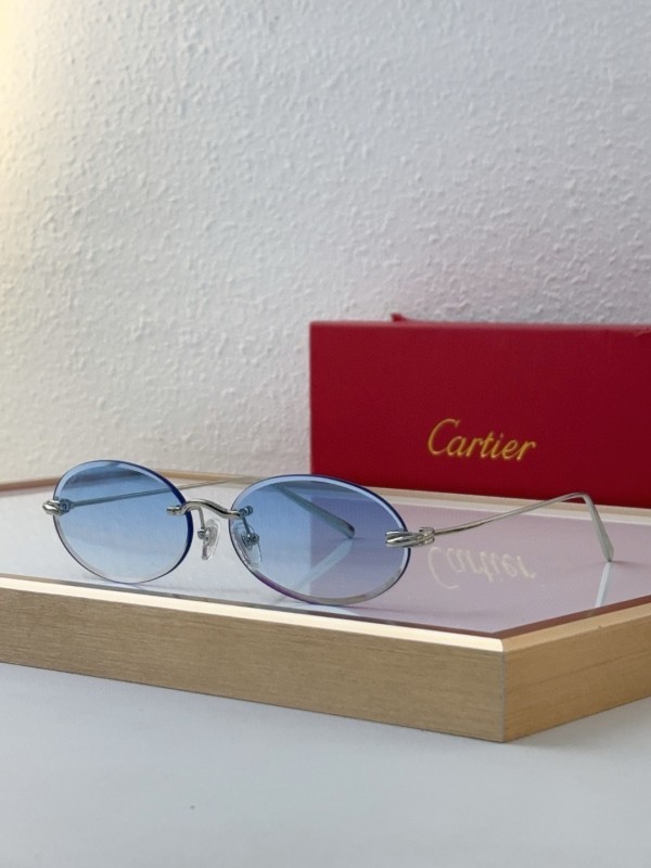 Cartier Sunglasses AAA (2608)