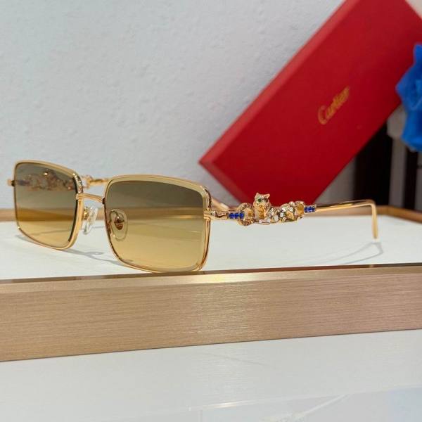 Cartier Sunglasses AAA (2123)