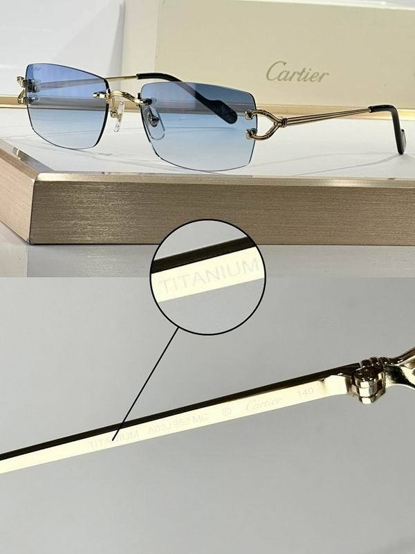 Cartier Sunglasses AAA (2257)