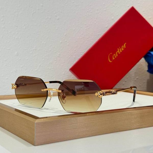 Cartier Sunglasses AAA (2145)