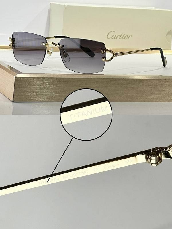 Cartier Sunglasses AAA (2256)