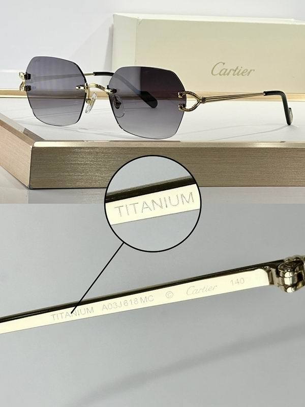 Cartier Sunglasses AAA (2229)