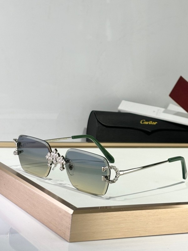 Cartier Sunglasses AAA (2604)
