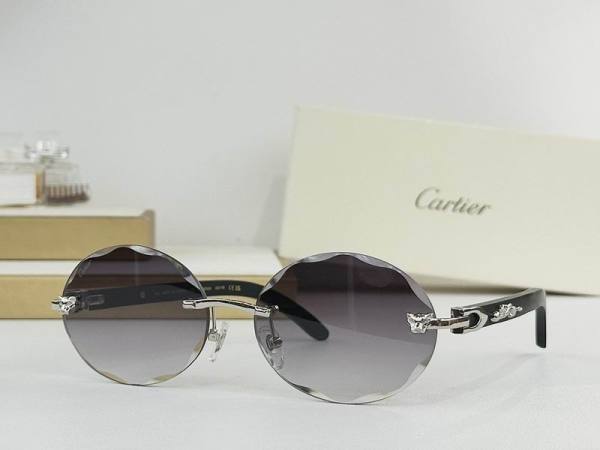 Cartier Sunglasses AAA (2224)