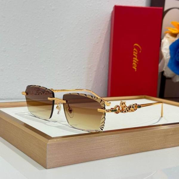 Cartier Sunglasses AAA (2100)