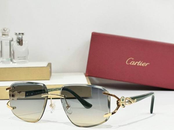 Cartier Sunglasses AAA (2485)