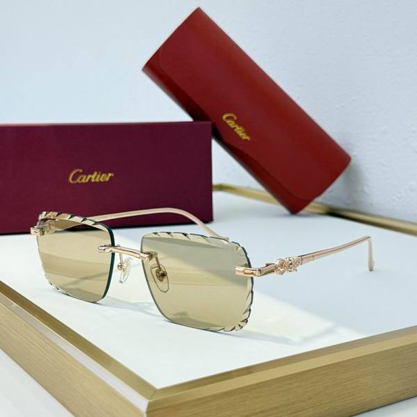 Cartier Sunglasses AAA (2059)
