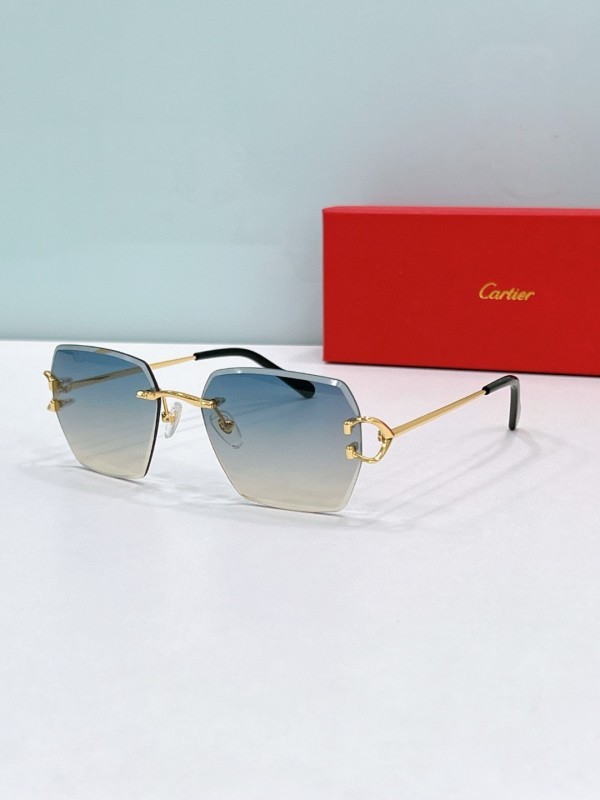 Cartier Sunglasses AAA (3078)