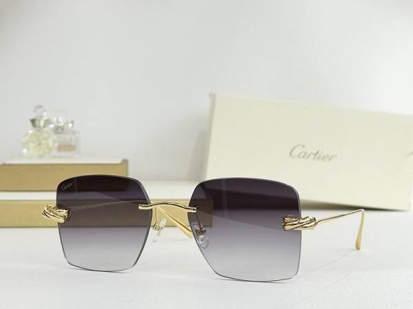 Cartier Sunglasses AAA (2419)