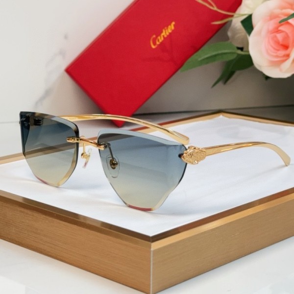 Cartier Sunglasses AAA (2557)
