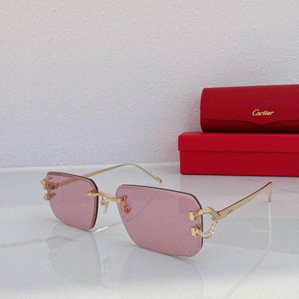 Cartier Sunglasses AAA (2572)