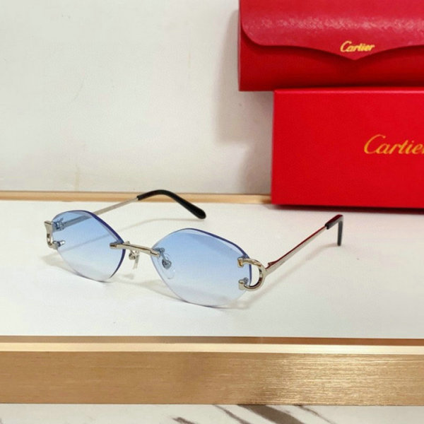 Cartier Sunglasses AAA (1414)