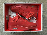 Authentic Air Jordan 4 Red/White