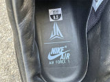 Authentic Nike Air Force 1 JA LUXE Black/Metallic Silver