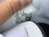 Authentic Air Jordan 4 Retro TD White/Grey/Black