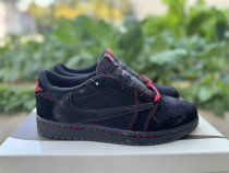 Authentic Travis Scott x Air Jordan 1 Low GS Red/Black Authentic Travis Scott x Air Jordan 1 Low GS Red/Black