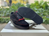 Authentic Travis Scott x Air Jordan 1 Low GS Red/Black