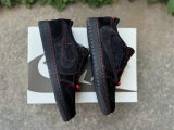 Authentic Travis Scott x Air Jordan 1 Low GS Red/Black
