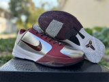 Authentic Nike Kobe 5 Protro Team Red/Silver