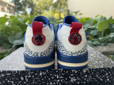 Authentic Jordan Spizike Low White/Blue