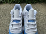 Authentic Air Jordan 11 Low Blue/White