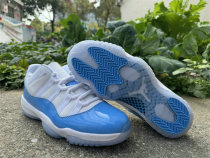 Authentic Air Jordan 11 Low Blue/White Authentic Air Jordan 11 Low Blue/White