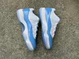 Authentic Air Jordan 11 Low Blue/White